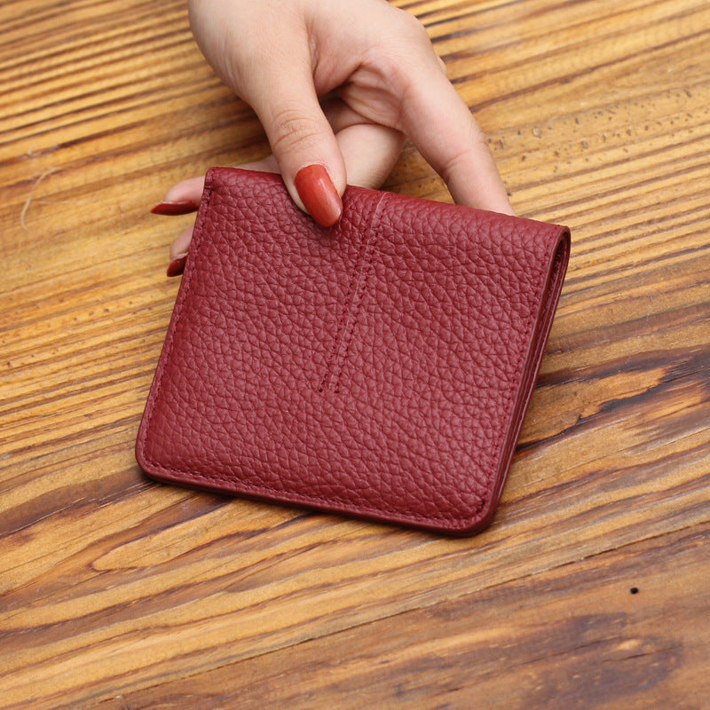 Slim multi-card wallet