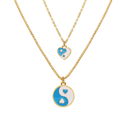 Tai Chi multi-layer necklace