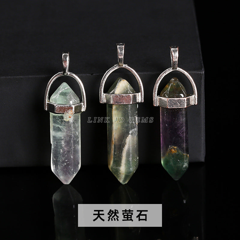 Hexagonal pillar pendant