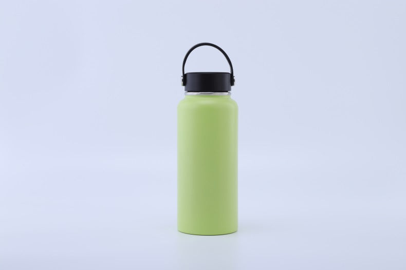 Powder-Coated 304 Stainless Steel Water Bottle, Outdoor Portable