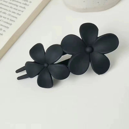 Hairpin back head grab clip matte