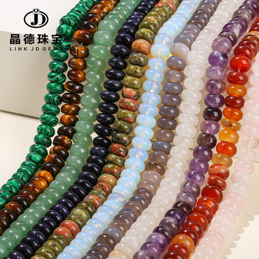 6 * 10Mm crystal abacus beads loose beads