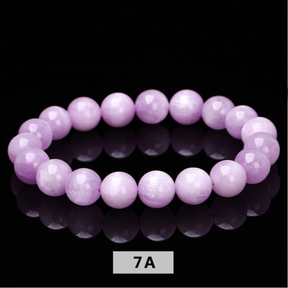 5A Natural Purple Lithium Bracelet