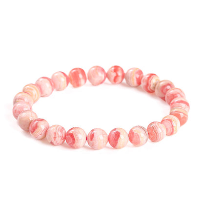 Natural Argentine pork belly red stone bracelet.