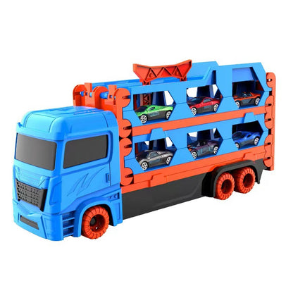 Kids Toy Car Transform Track Truck