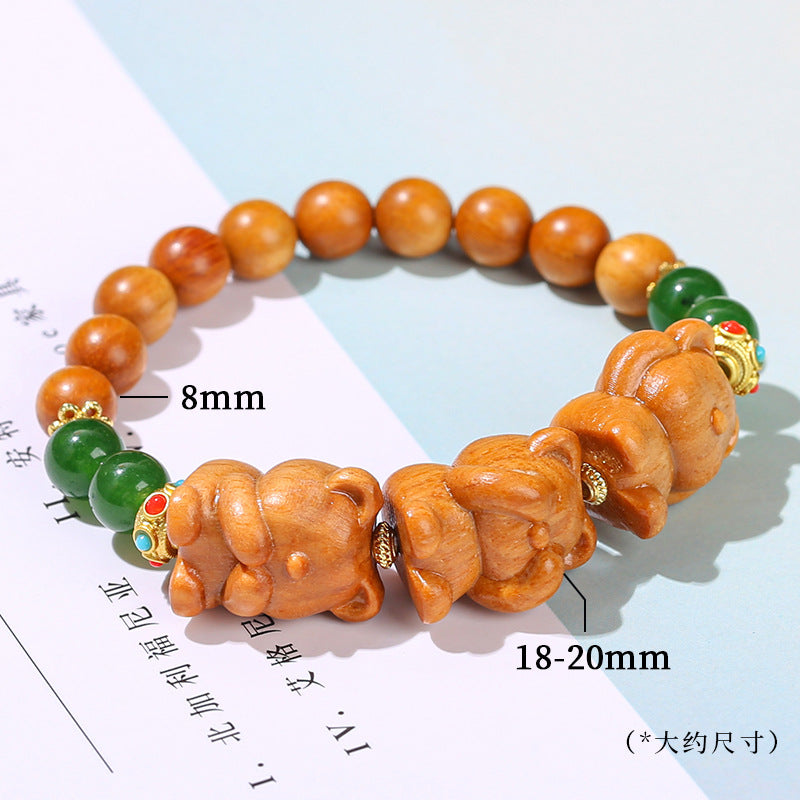 Barbie Sandalwood Sanbu Bear Bracelet