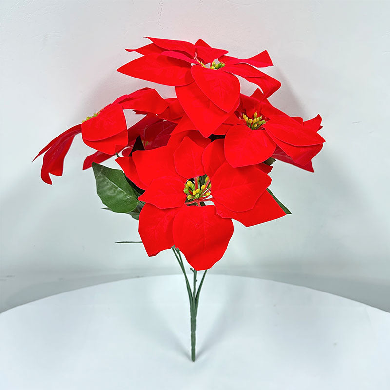 Poinsettia artificial flower