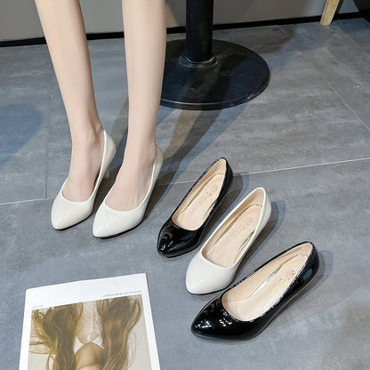 Korean version of simple stiletto shoes