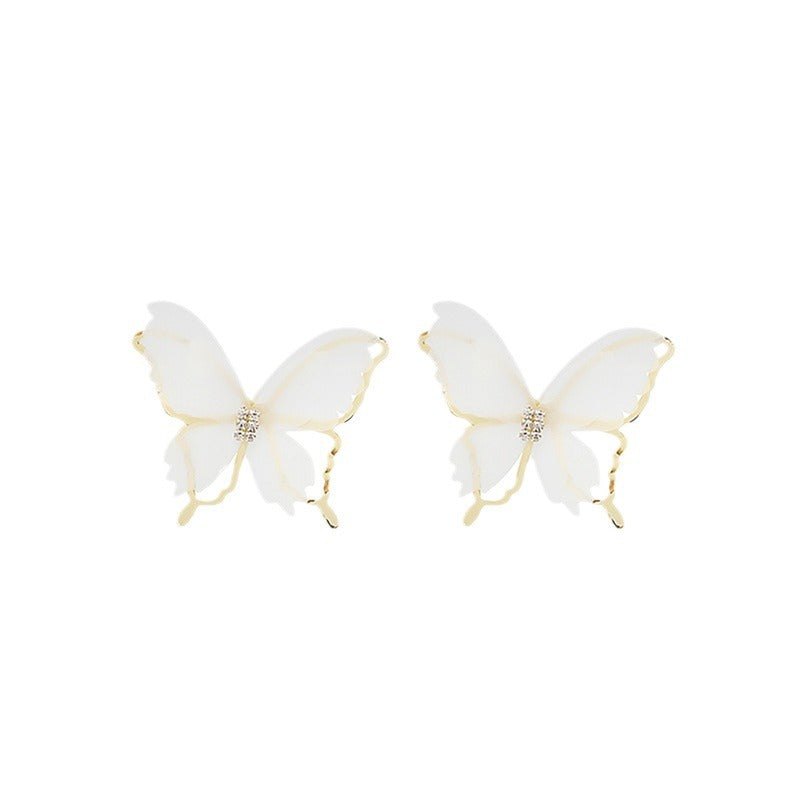 Pendientes de hada súper mariposa nicho 