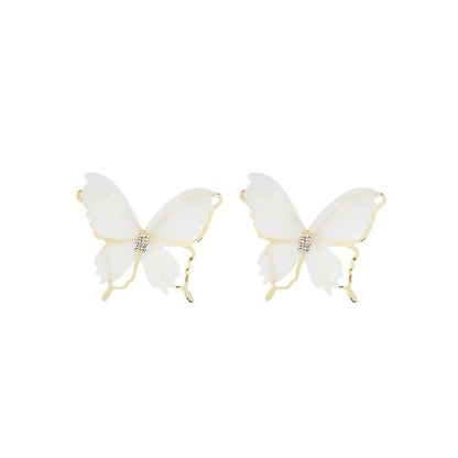 Pendientes de hada súper mariposa nicho 