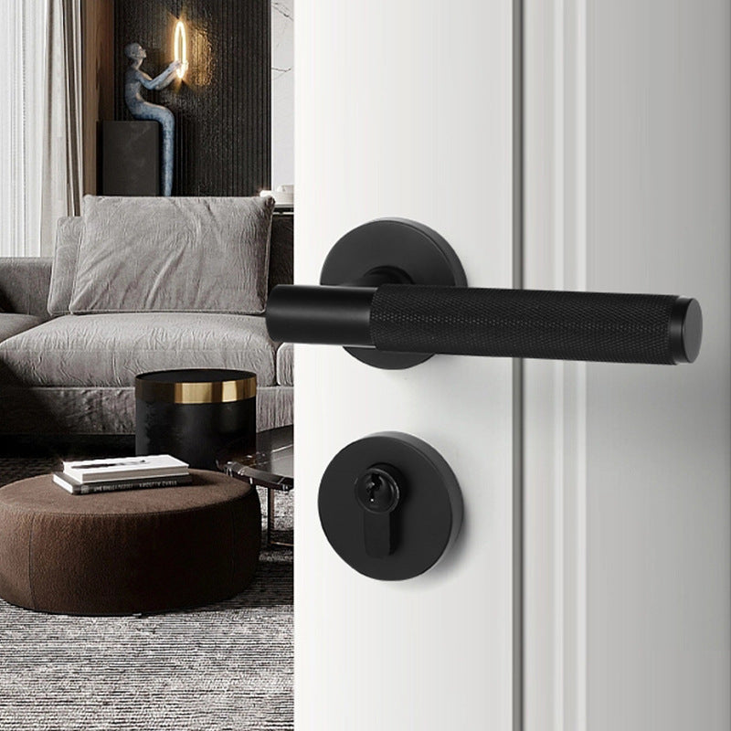 Mechanical Magnetic Wooden Door Lock Handle