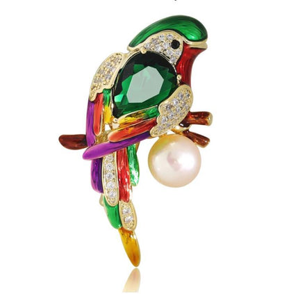 Parrot Brooch Fashion