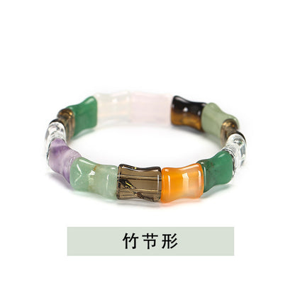 Natural crystal jade hand row