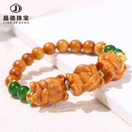 Barbie Sandalwood Sanbu Bear Bracelet