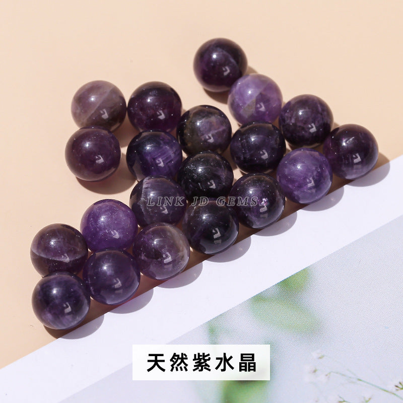 10Mm natural stone non-porous beads loose beads essential oil bottle roll