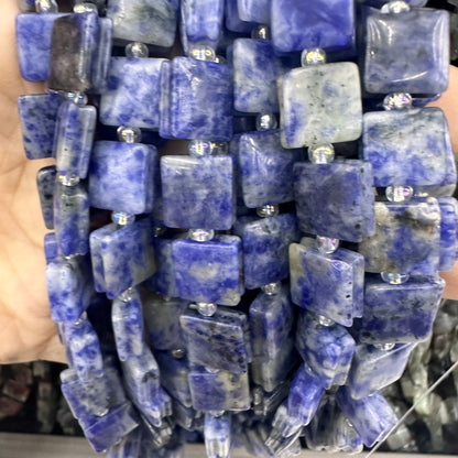 Crystal square shaped beads loose beads