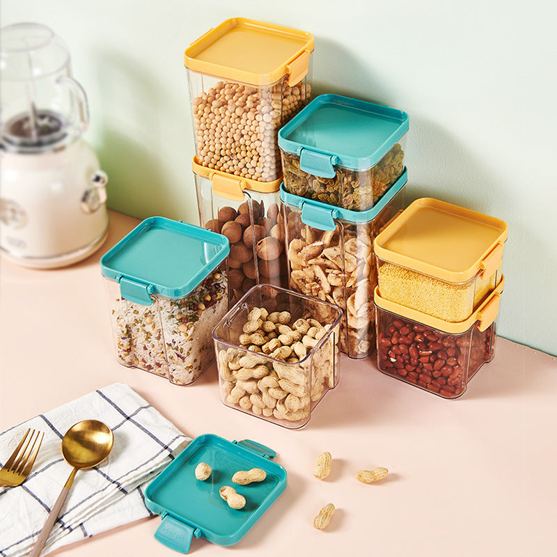 Food-Grade Plastic Storage Container with Seal