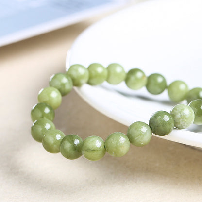 Light color southern jade bracelet