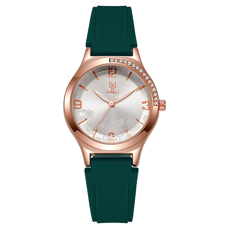 Campus Style Watch Womens Student Silicone High-Value