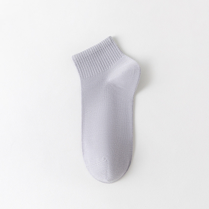 98% Cotton Breathable Anti-Odor Men's Ankle Socks