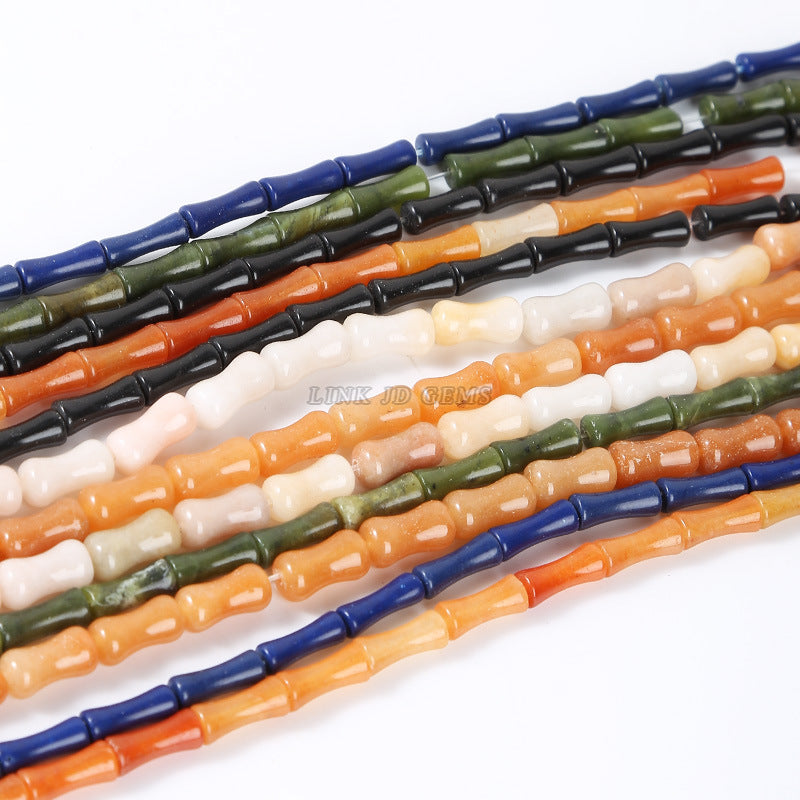 Bamboo loose beads DIY jewelry accessories