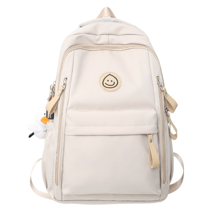 Student school bag casual multi-pocket backpack