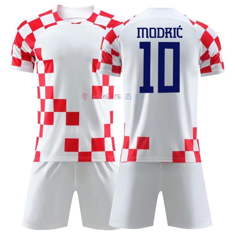 2022 World Cup Croatia Home/Away 10 Modri? Kova?i? Jersey