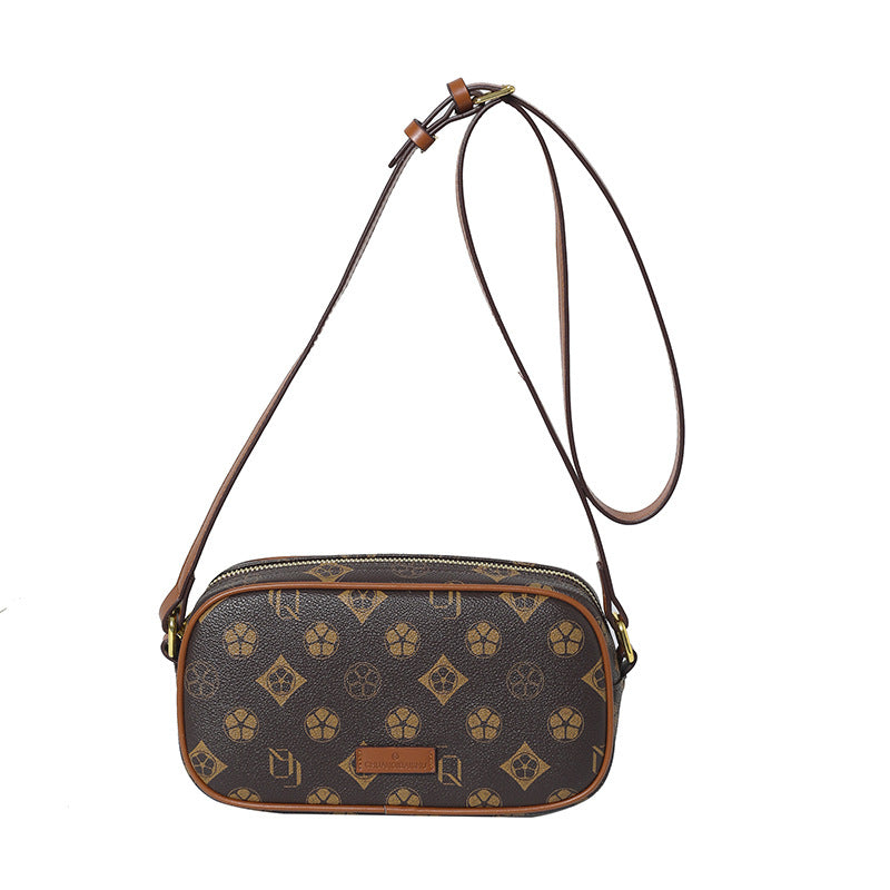 New retro versatile printed exquisite bag