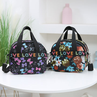 New printed women's shoulder bag