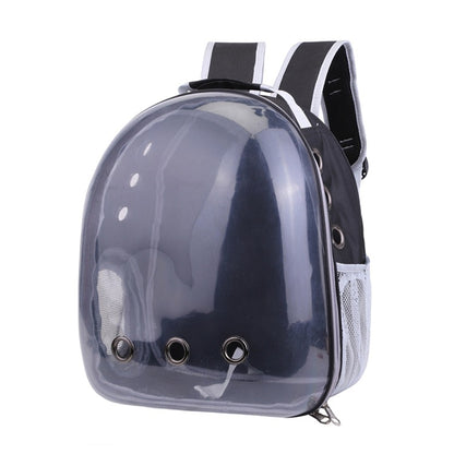 Pet shell transparent backpack