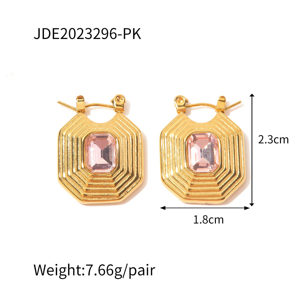 Women's French retro earrings