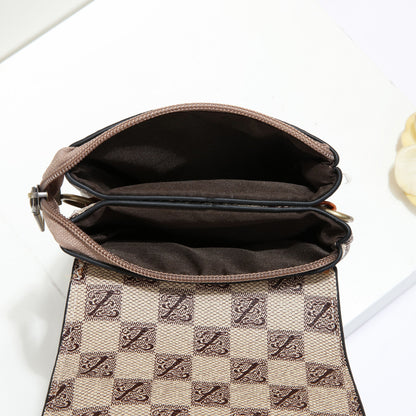 Alphabet checkerboard bag