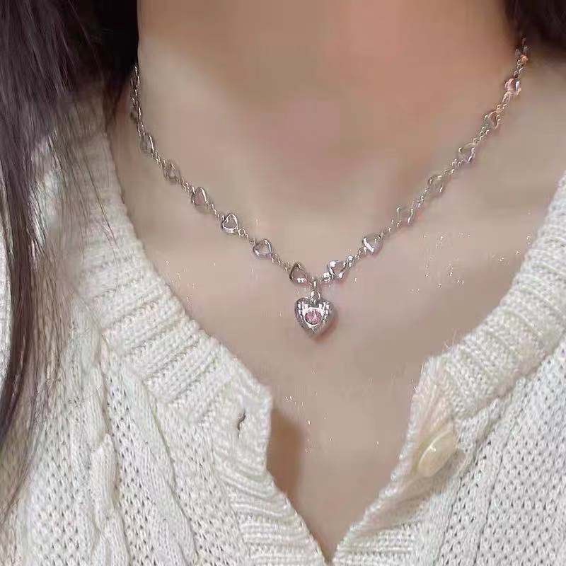 Heart Diamond Necklace