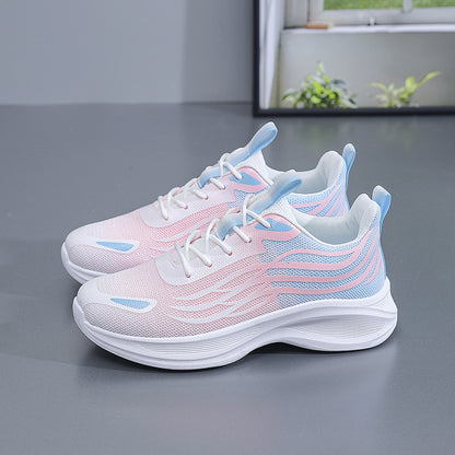 Women's lightweight shock-absorbing casual sports shoes