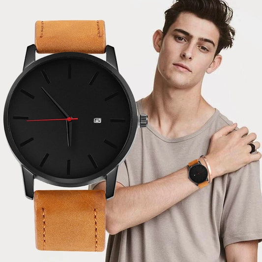 Cross-Border Large Dial Men's Casual Watch