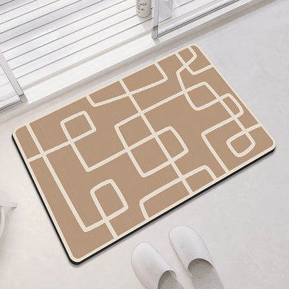 Non-Slip Diatomite Absorbent Mat