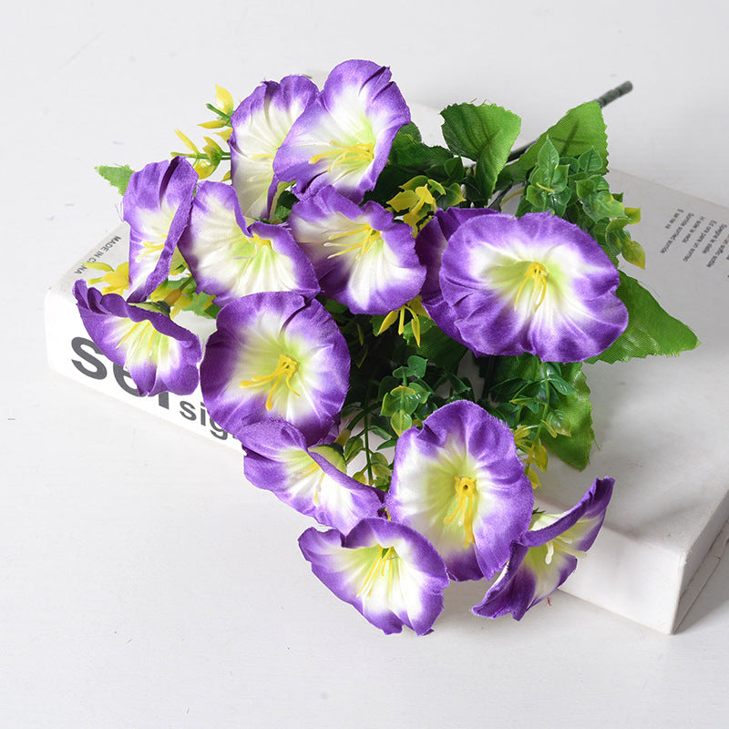 Artificial flower morning glory trumpet flower