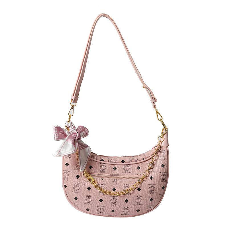 Premium Printed Crescent Bag