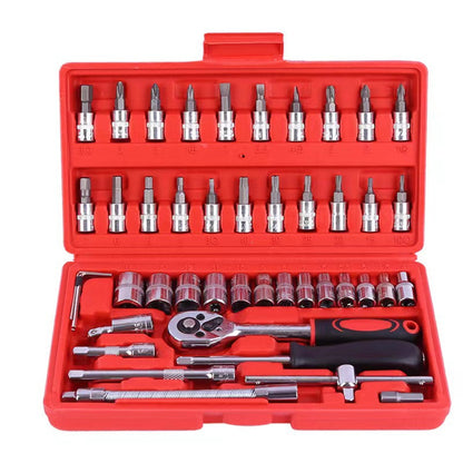 82 pieces machine repair combination tool set