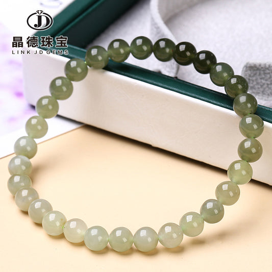 Pulsera de jade hetiano con cambio gradual natural 