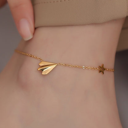 Small plane anklet