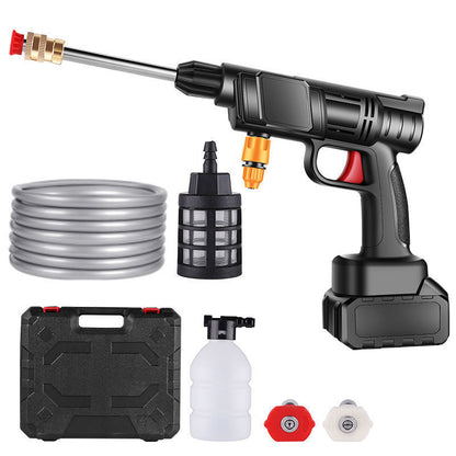 High pressure wireless car wash water gun set