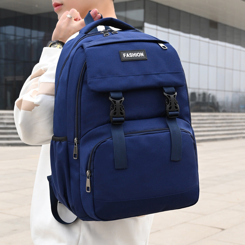 Oxford cloth backpack for men and women Korean version