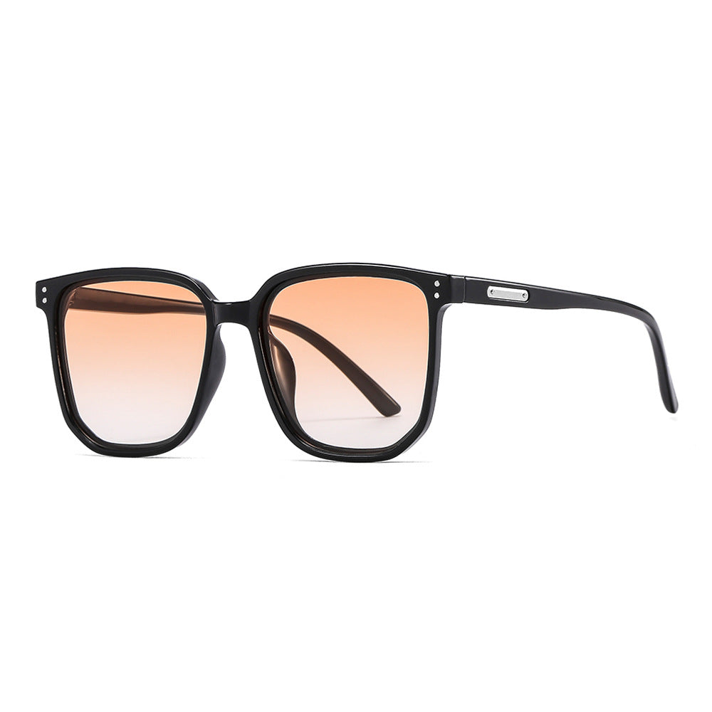 Sunset Gradient Square Blush Sunglasses