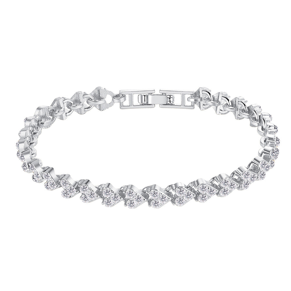 Crystal Simple Diamond Bracelet Wholesale