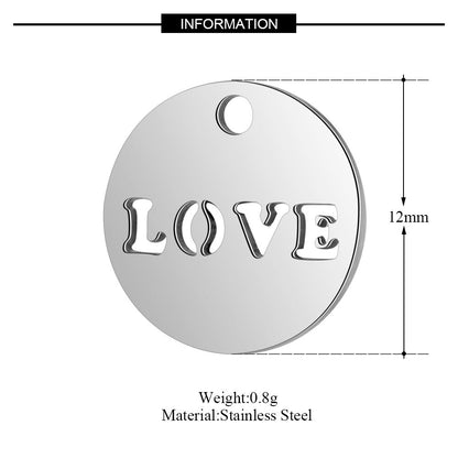 10 pcs/heart-packed sun yoga star moon pendant