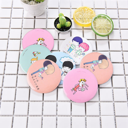 Cartoon Portable Makeup Mirror