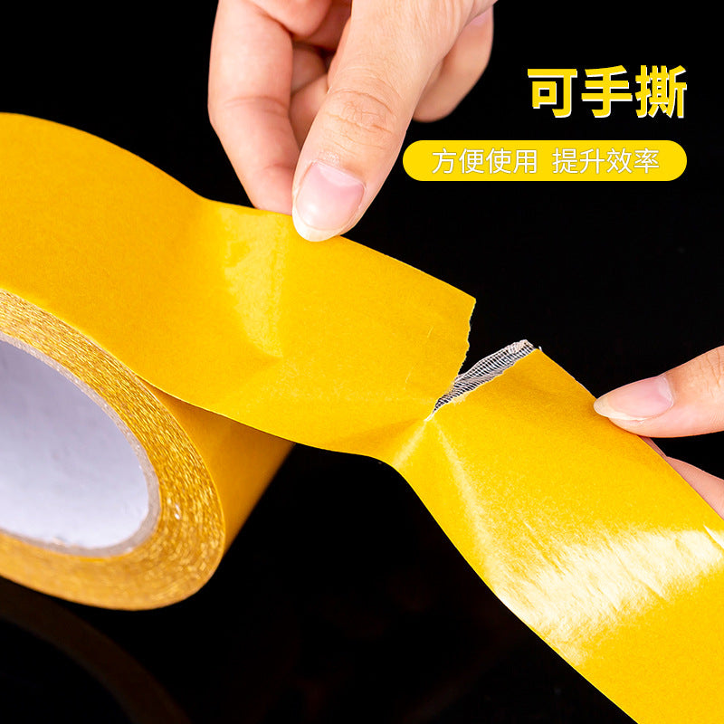 Strong High-Adhesion Double-Sided Fabric Tape, Wall and Carpet Tape