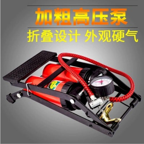 Vehicle double tube pump Vehicle air pump