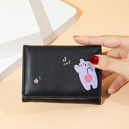 Wallet cute cartoon print